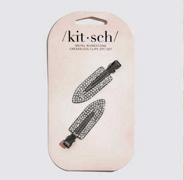 Kitsch Rhinestone Creaseless Clips (2 Piece Set)