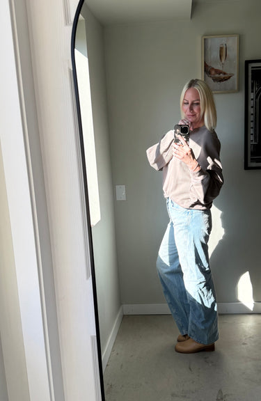 Free People Fable Twisted Seam Jean