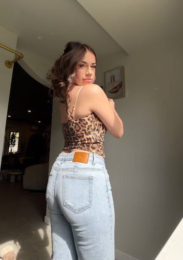Runaway The Label Lyra Leopard Print Tank Top