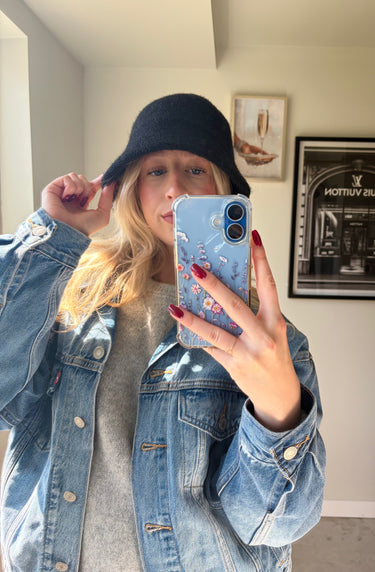 C'est Moi Wool Blend Bucket Hat