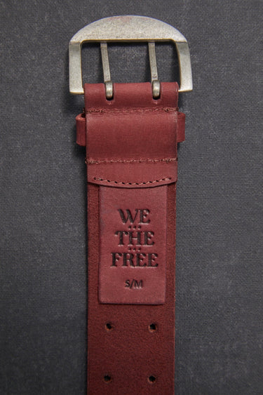 Free People WTF Double Cross Belt