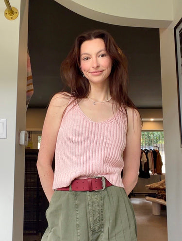Free People WTF Double Cross Belt