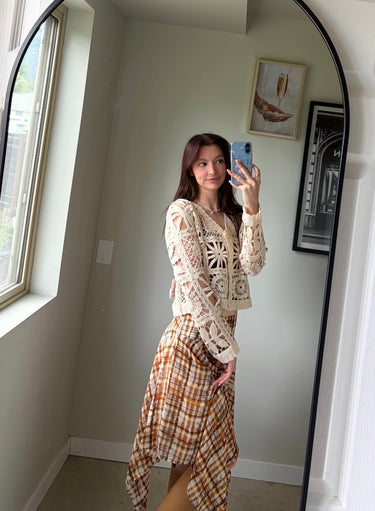 Runaway The Label Asha Handkerchief Midi Skirt