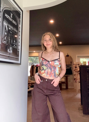 Runaway The Label Sonara Print Cici Cami Top