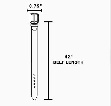 88 Thin Leather Belt