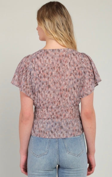 Dex Smocked Blouse