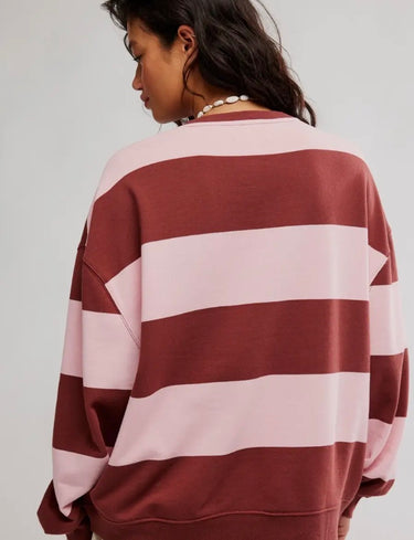 Free People Classic Stripe Crew
