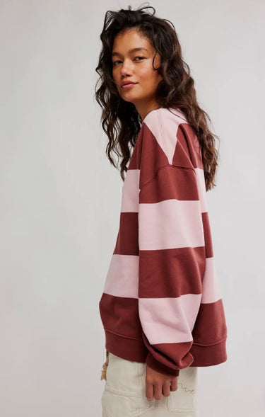 Free People Classic Stripe Crew
