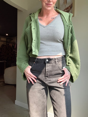 Free People Deep Trance Dropped Boyfriend Jeans