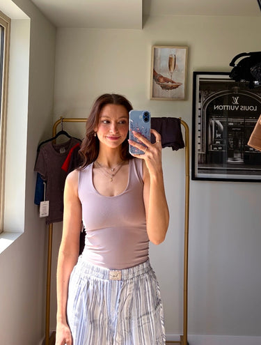 Free People Day To Day Flannel Boxer Shorts