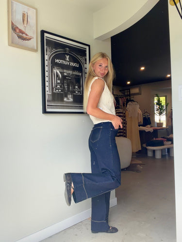 Dex Stitched Denim Pant