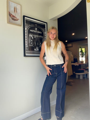 Dex Stitched Denim Pant