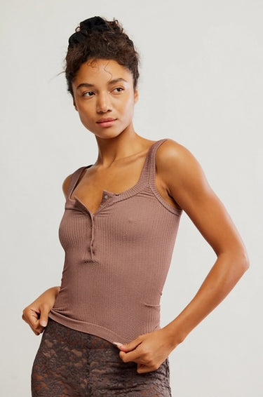 Free People Clean Slate Henley Tank