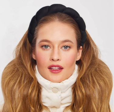 Kitsch Recycled Fabric Puffy Headband