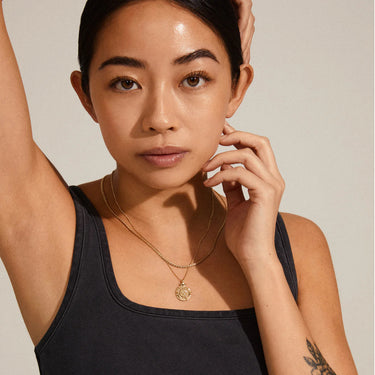 Pilgrim Nomad 2-in-1 Layered Coin Necklace