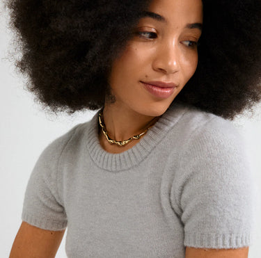 Pilgrim Harrison Puffy Link Necklace