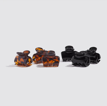 Kitsch Recycled Plastic Medium Puffy Cloud Claw Clips (2-Pack)