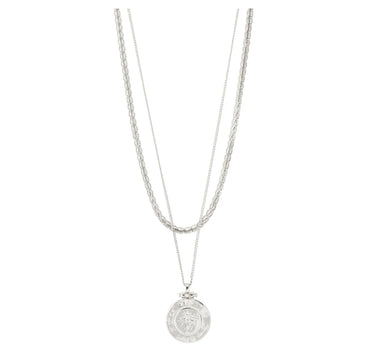 Pilgrim Nomad 2-in-1 Layered Coin Necklace