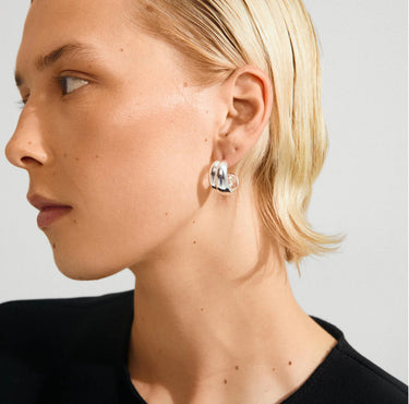 Pilgrim Miko Chunky Hoop Earrings