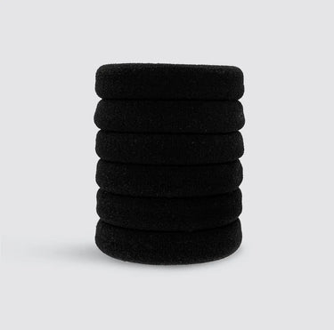 Kitsch Recycled Nylon Thick Hair Elastics (6 Piece Set)