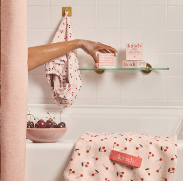 Kitsch Cleansing Tart Cherry Solid Body Wash Bar