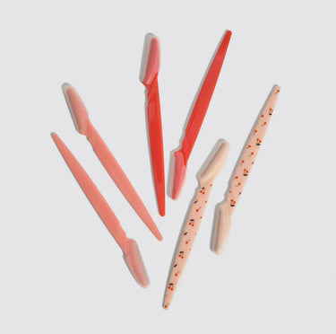 Kitsch Recycled Plastic Dermaplaners (6 Piece Set)