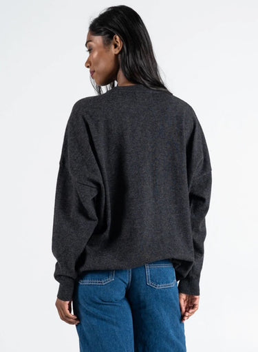 C'est Moi Relaxed Fit Lightweight Crew Neck Sweater