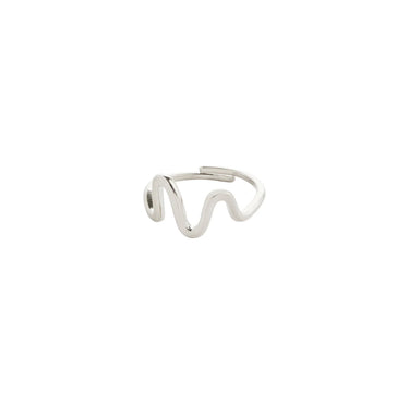 Pilgrim Lulu Wavy Stack Ring