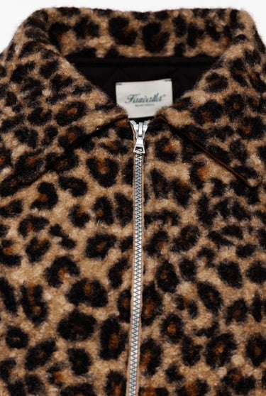 Kuwalla Manon Leopard Sherpa Shacket